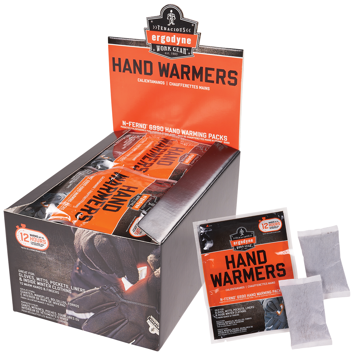 Handvärmare Ergodyne 6990-Pris för 1par(1 påse)